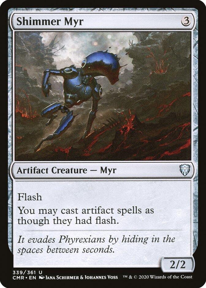 Shimmer Myr, CMR, 339, NM, Foil