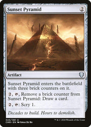 Sunset Pyramid, CMR, 345, NM