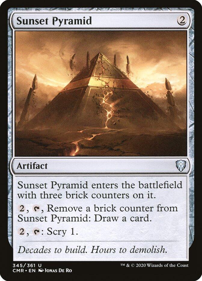 Sunset Pyramid, CMR, 345, NM