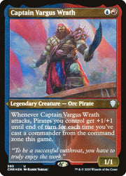 Captain Vargus Wrath (Foil Etched), CMR, 593, NM, Foil