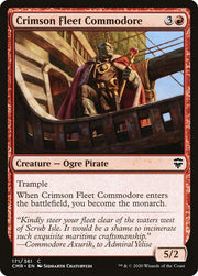 Crimson Fleet Commodore, CMR, 171, NM, Foil