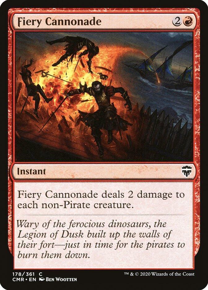 Fiery Cannonade, CMR, 178, NM