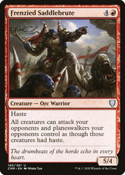 Frenzied Saddlebrute, CMR, 180, NM, Foil