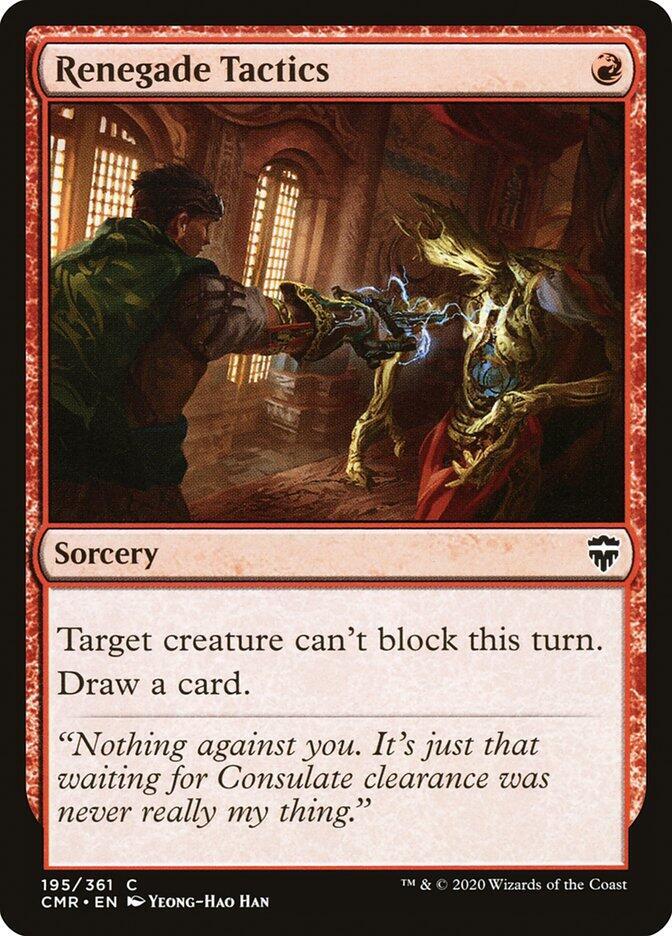 Renegade Tactics, CMR, 195, NM