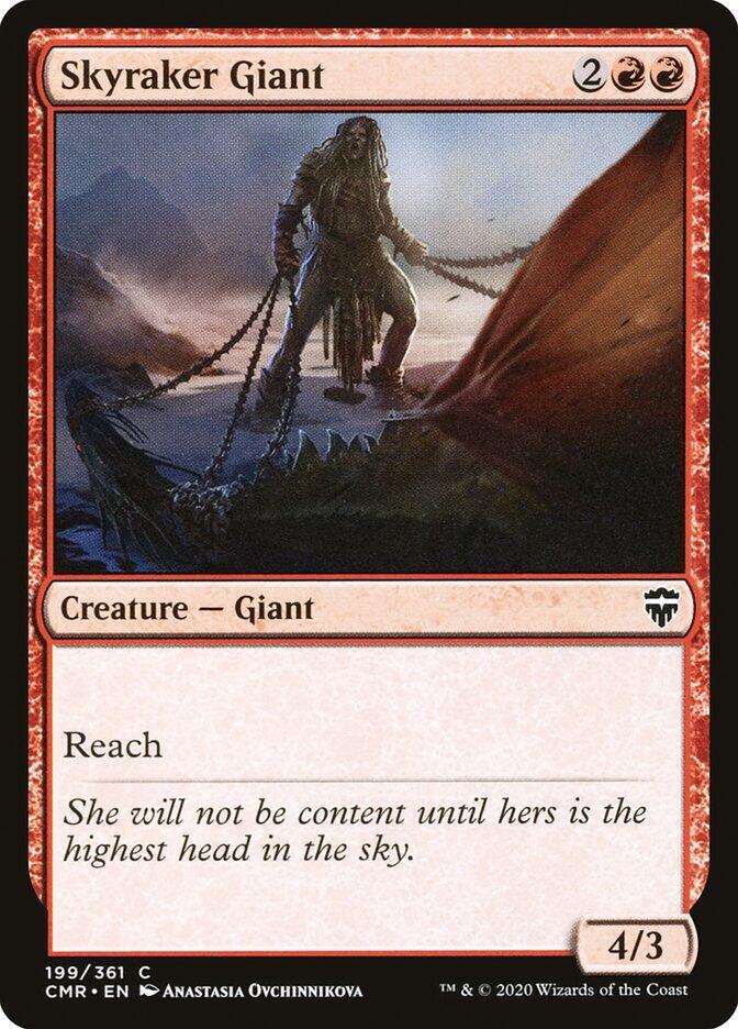 Skyraker Giant, CMR, 199, NM, Foil