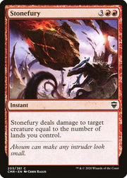 Stonefury, CMR, 203, NM, Foil