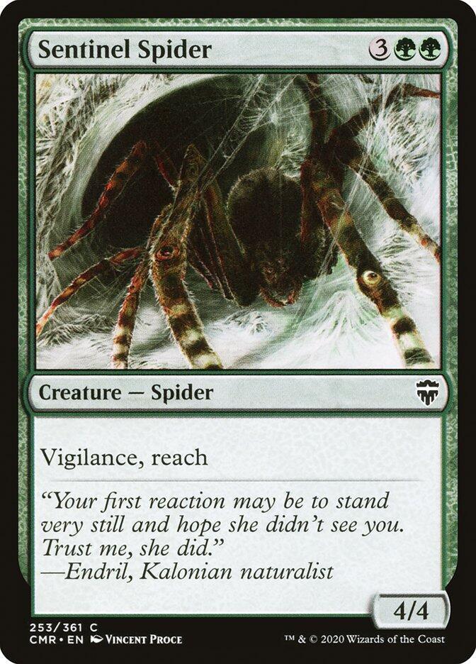 Sentinel Spider, CMR, 253, NM, Foil