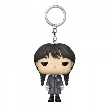 Pocket-POP Wednesday Adams figure doll keychain