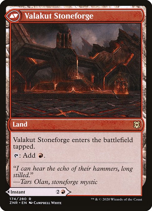 Valakut Awakening // Valakut Stoneforge (Back)