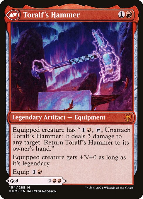 Toralf, God of Fury // Toralf's Hammer (Back)