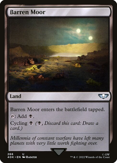 Barren Moor front