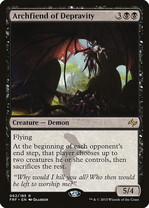 Archfiend of Depravity front