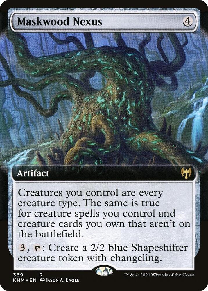 Maskwood Nexus (Extended Art),, 369, Near Mint, Foil