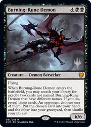Burning-Rune Demon,, 81, Near Mint, Normal