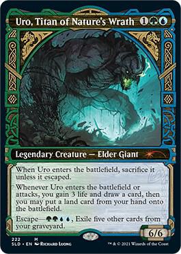 Uro, Titan of Nature's Wrath,, 222, Near Mint, Foil