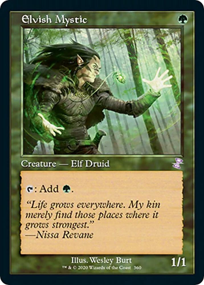 Elvish Mystic,, 360, Near Mint, Normal