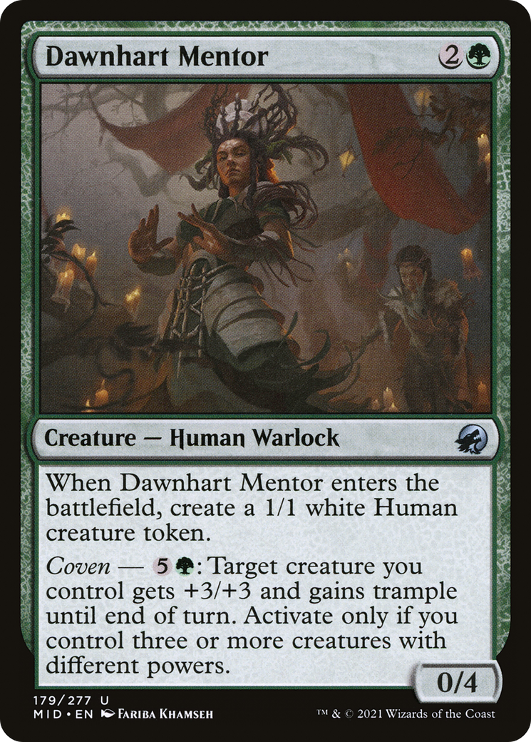Dawnhart Mentor (MID) 179 - WZRD TCG