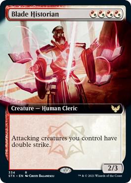 Blade Historian (Extended Art),, 334, Near Mint, Normal