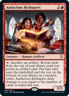 Audacious Reshapers, C21, 47, NM