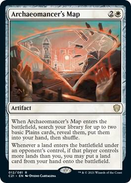 Archaeomancer's Map, C21, 12, NM