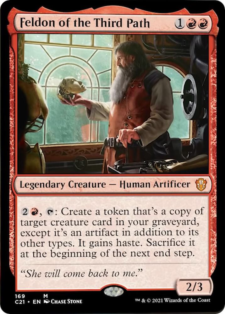 Feldon of the Third Path, C21, 169, NM
