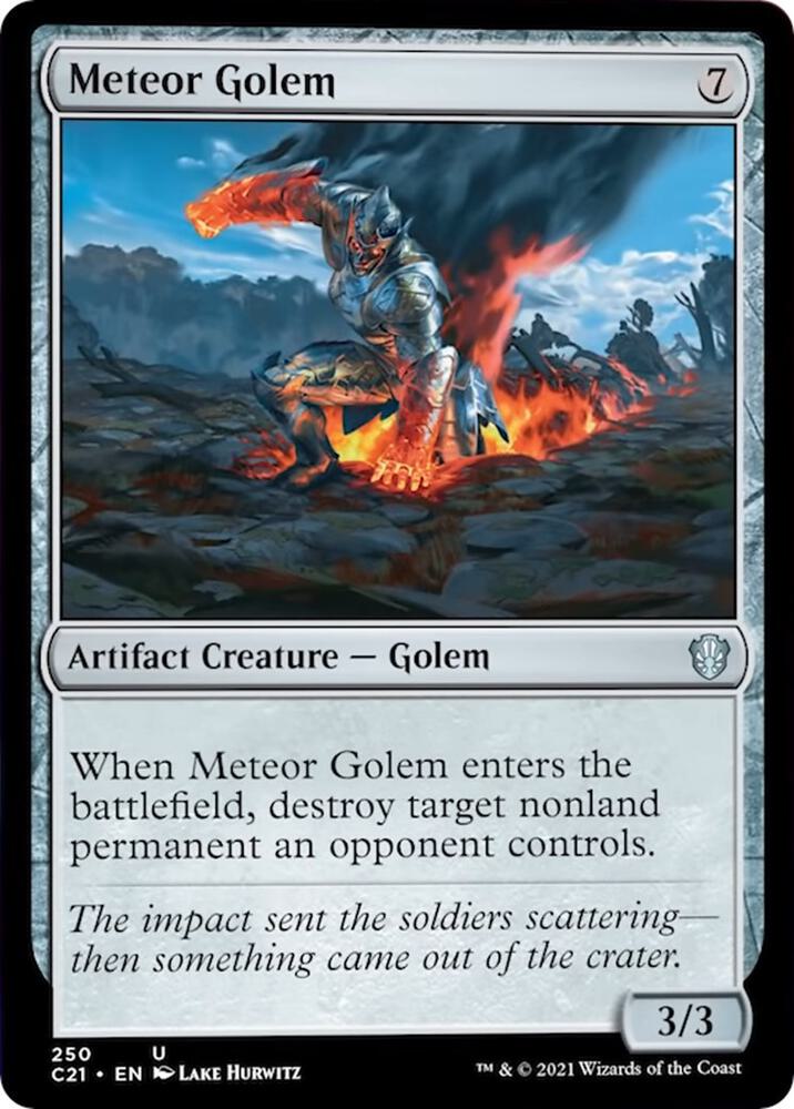 Meteor Golem, C21, 250, NM