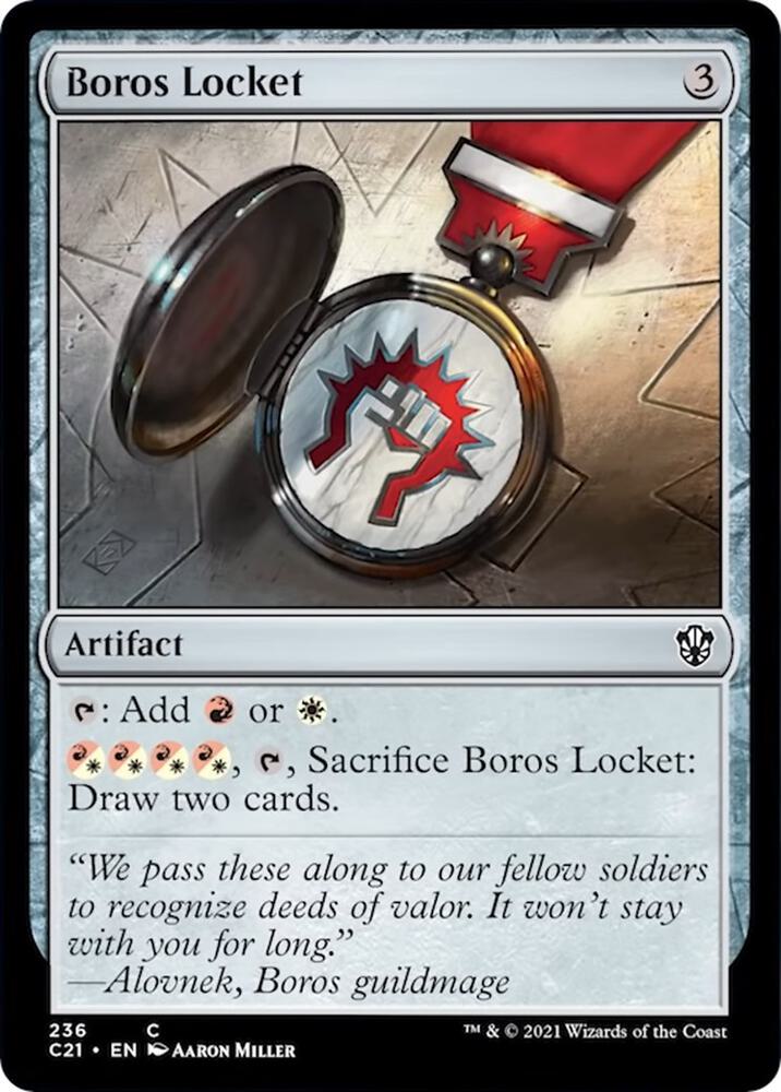 Boros Locket, C21, 236, NM