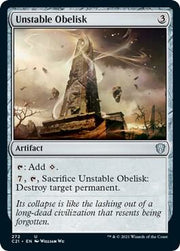 Unstable Obelisk, C21, 272, NM