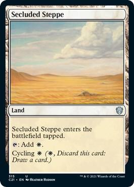 Secluded Steppe, C21, 315, NM