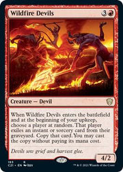 Wildfire Devils, C21, 183, NM