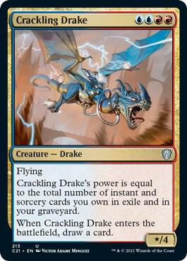 Crackling Drake, C21, 213, NM