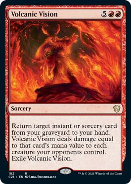 Volcanic Vision, C21, 182, NM