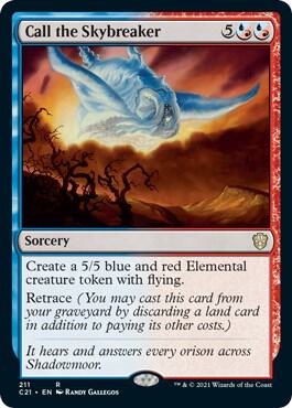 Call the Skybreaker, C21, 211, NM