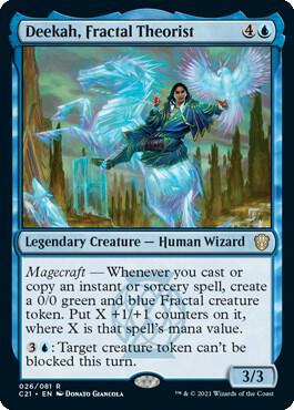 Deekah, Fractal Theorist, C21, 26, NM