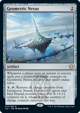 Geometric Nexus, C21, 77, NM