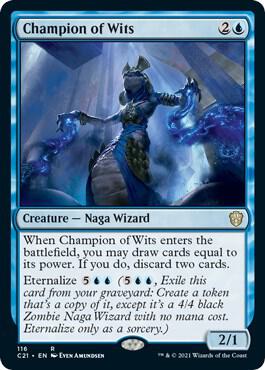 Champion of Wits, C21, 116, NM