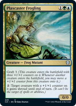 Plaxcaster Frogling, C21, 226, NM