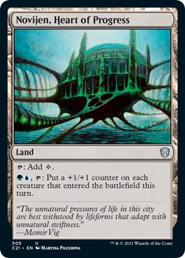 Novijen, Heart of Progress, C21, 305, NM