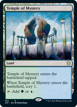Temple of Mystery, C21, 324, NM