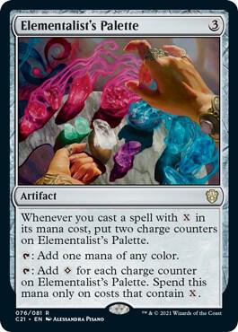 Elementalist's Palette, C21, 76, NM