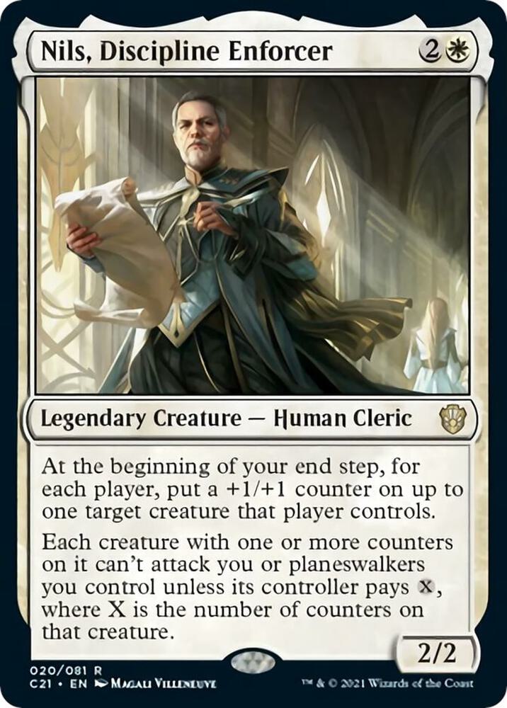 Nils, Discipline Enforcer, C21, 20, NM