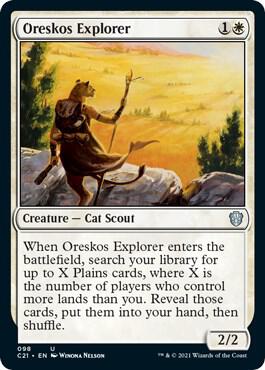 Oreskos Explorer, C21, 98, NM