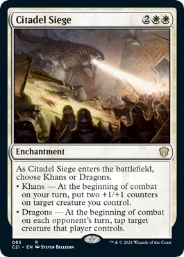 Citadel Siege, C21, 85, NM