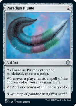 Paradise Plume, C21, 255, NM
