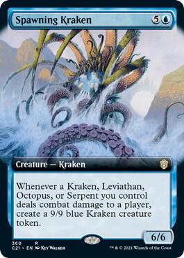 Spawning Kraken (Extended Art), C21, 360, NM