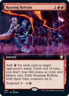 Rousing Refrain (Extended Art), C21, 383, NM