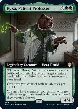 Ruxa, Patient Professor (Extended Art), C21, 393, NM