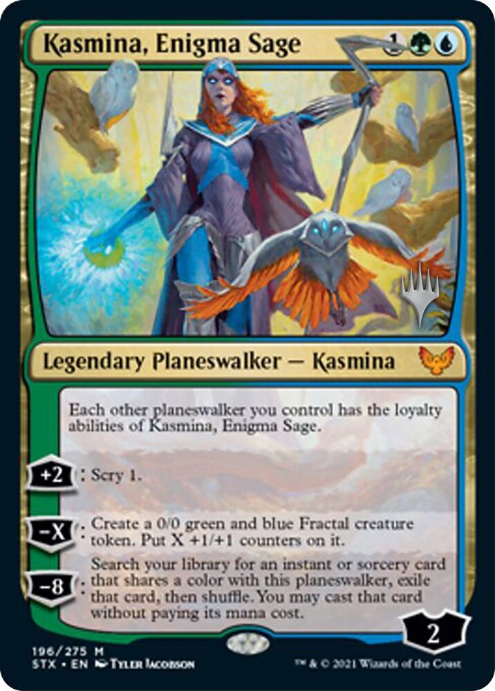 Kasmina, Enigma Sage,, 196, Near Mint, Normal