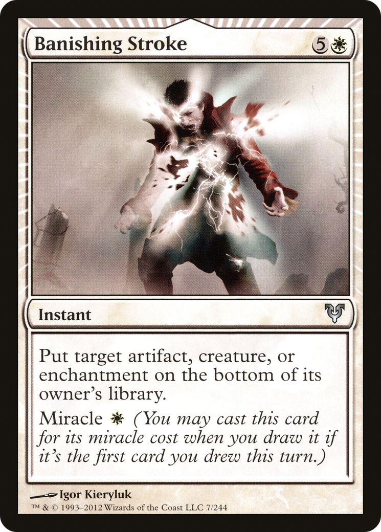 Banishing Stroke (AVR) 7 - WZRD TCG