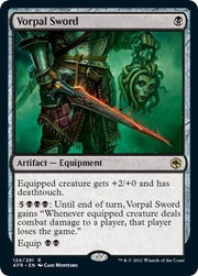 Vorpal Sword, AFR, 124, NM